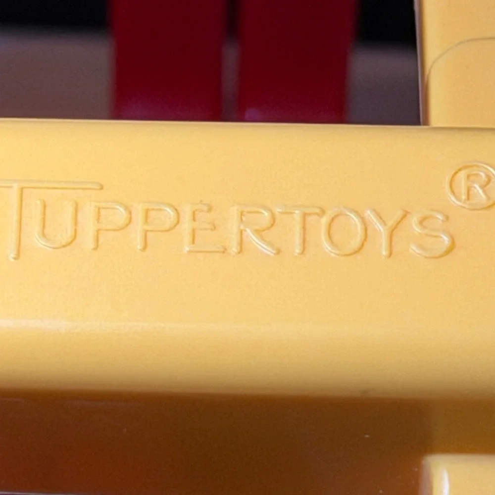 Vintage Tupperware TupperToys Noahs Ark Boat Playset Animals & People Incomplete